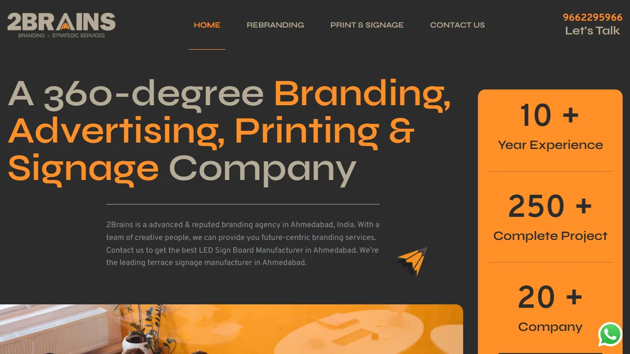 Screenshot of 2BRAINS