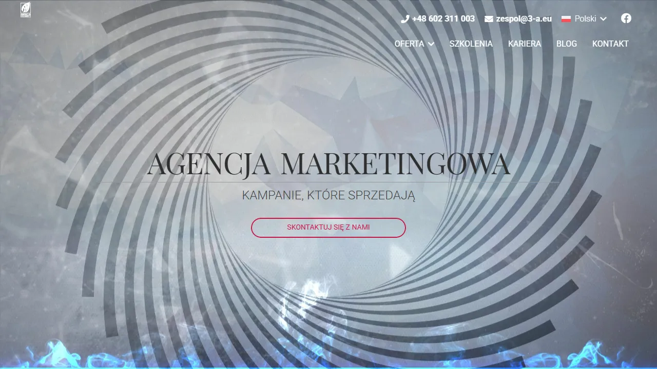 Screenshot of 3-A Agencja Marketingowa