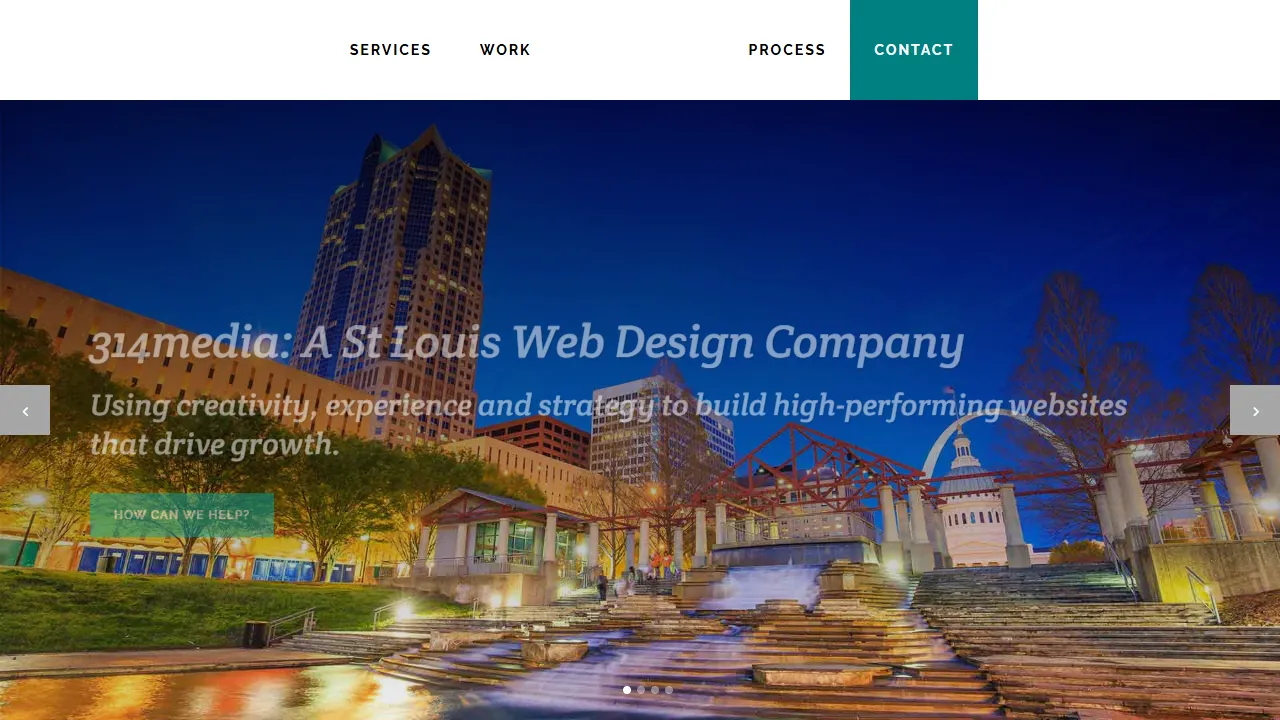 Screenshot of 314media