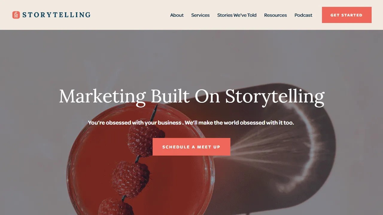 Screenshot of 6th Ave Storytelling