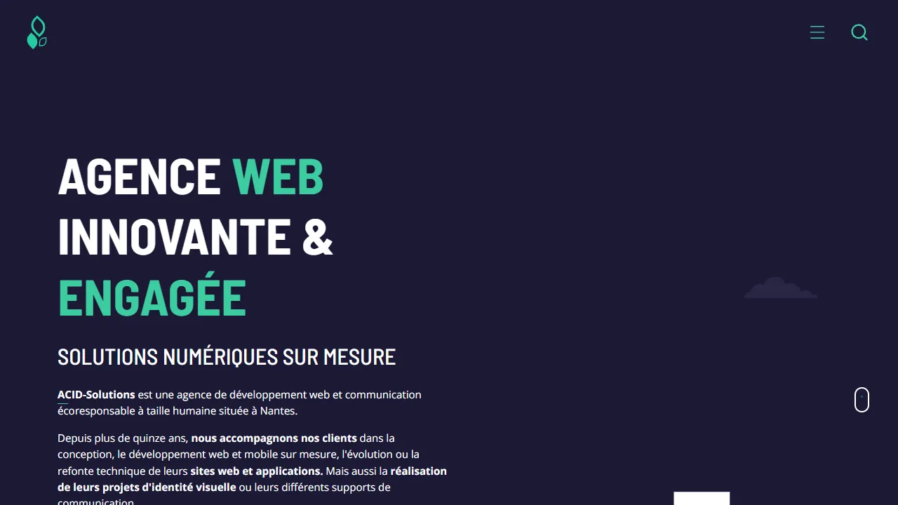 Screenshot of ACID-Solutions