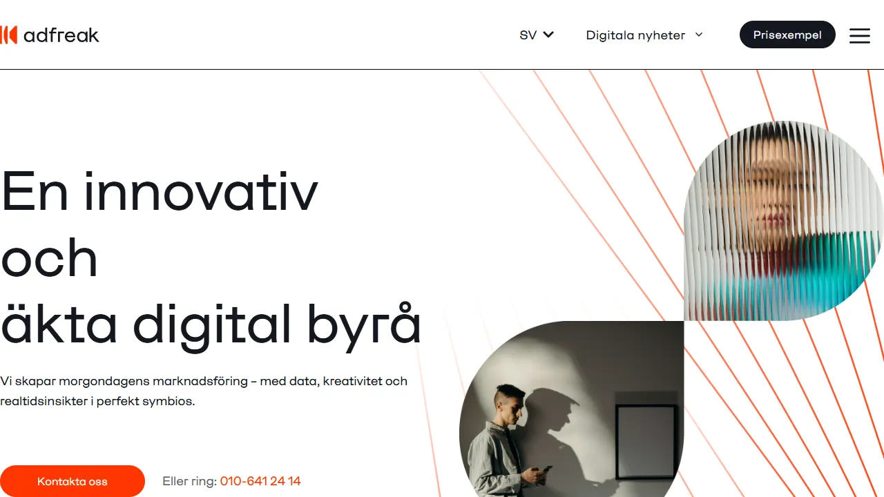 Screenshot of Adfreak AB