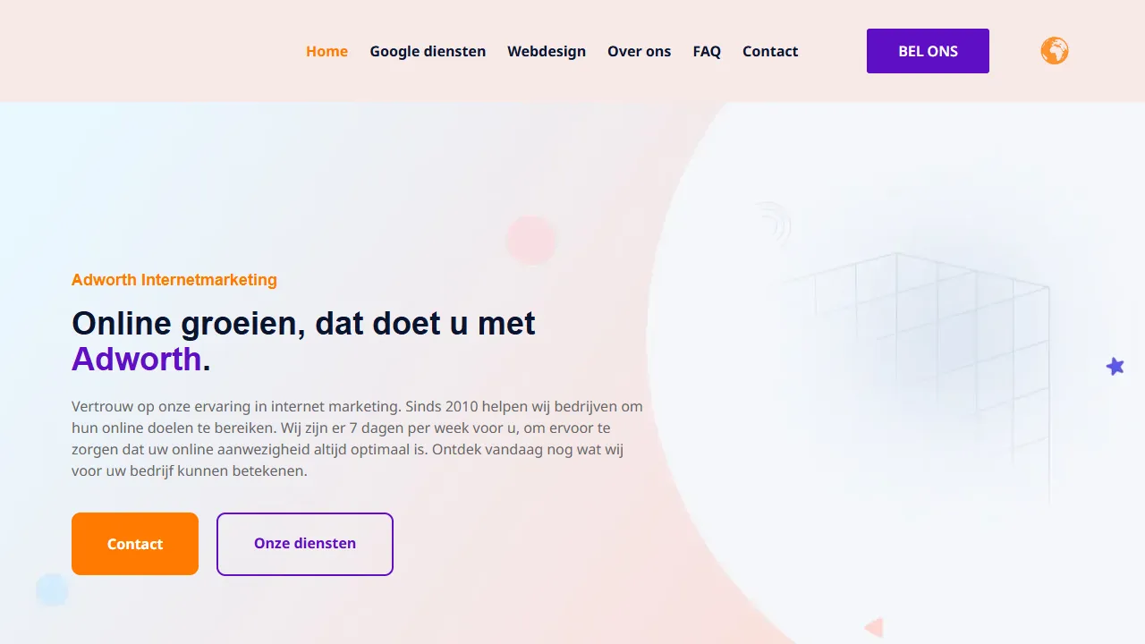 Screenshot of Adworth