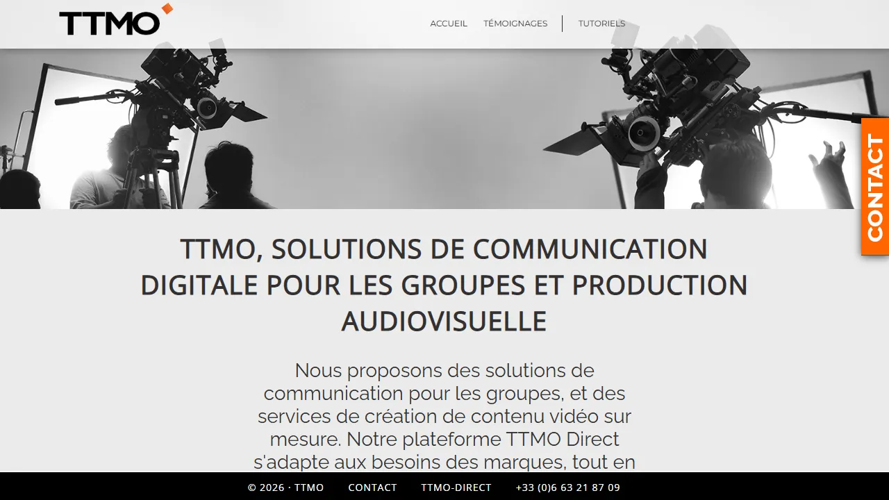 Screenshot of Agence T.T.M.O.