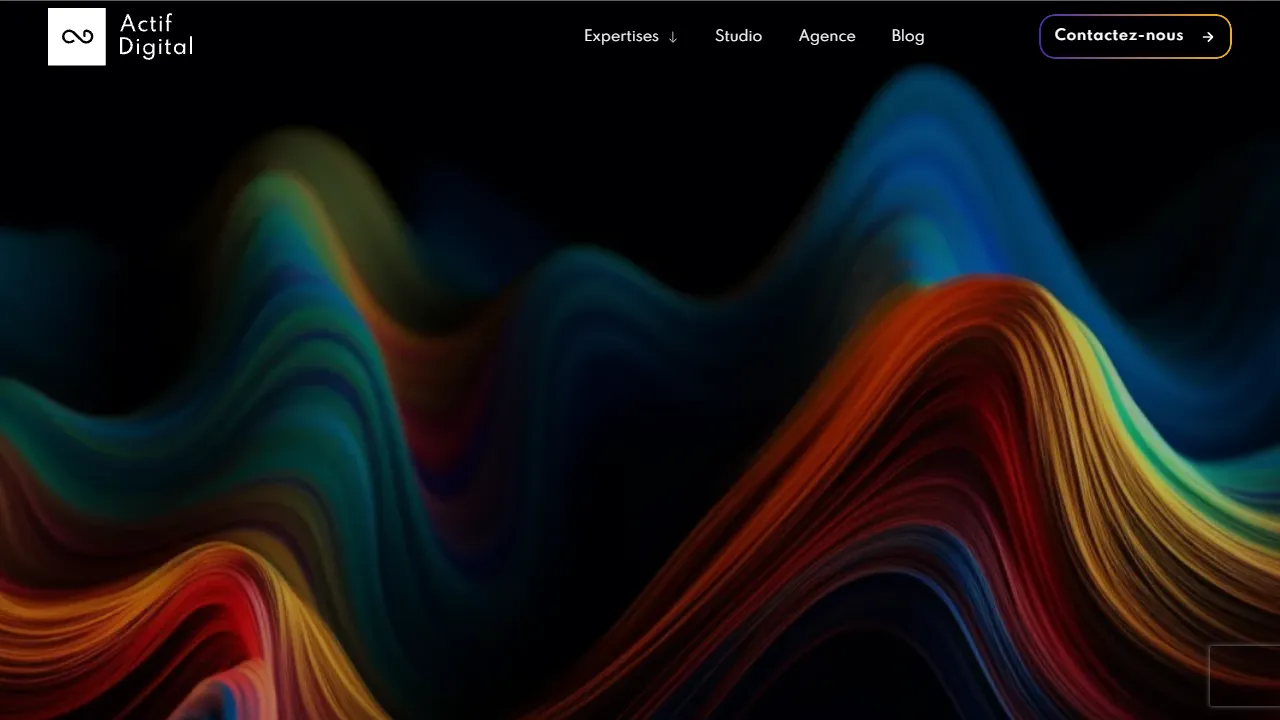 Screenshot of Agence Web Paris | Actif Digital