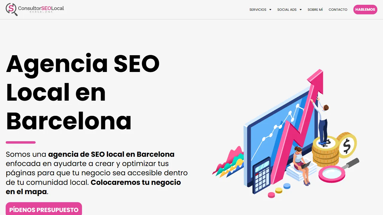 Screenshot of Agencia SEO Local