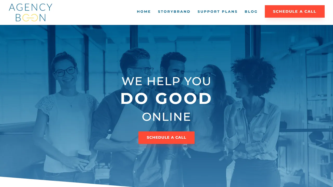 Screenshot of Agency Boon