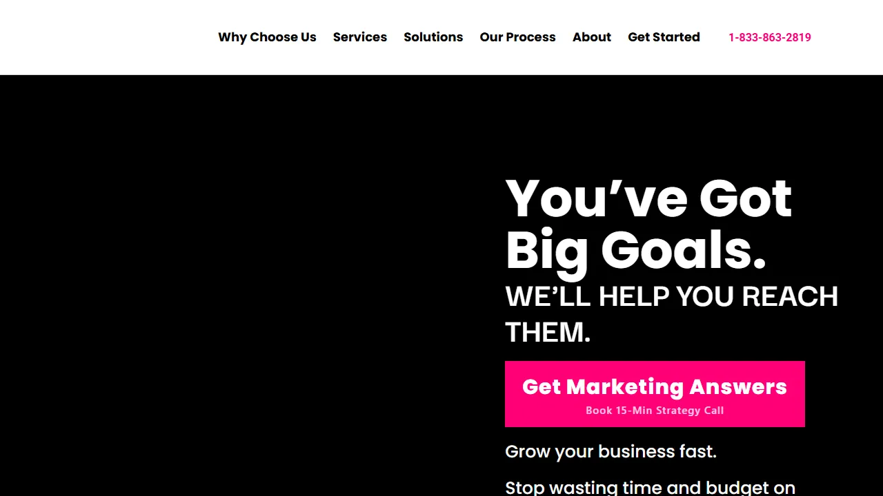 Screenshot of Aidan Taylor Marketing