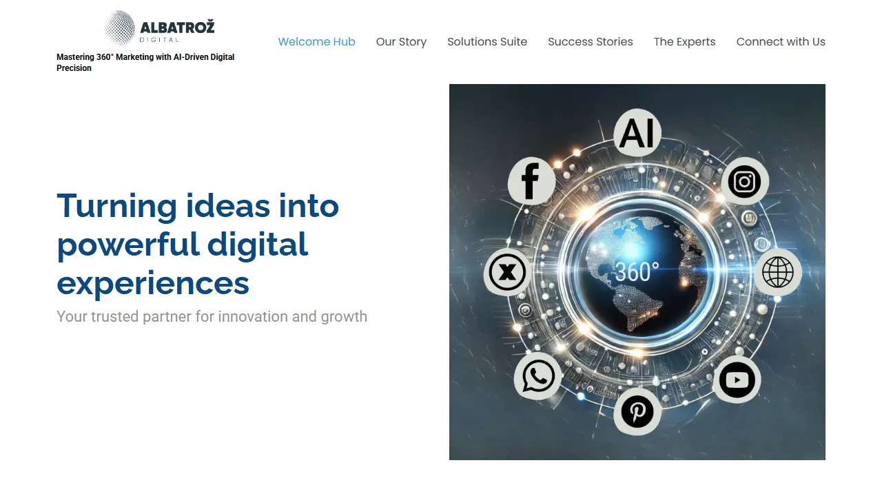 Screenshot of Albatroz Digital - Best SEO Company in Ahmedabad