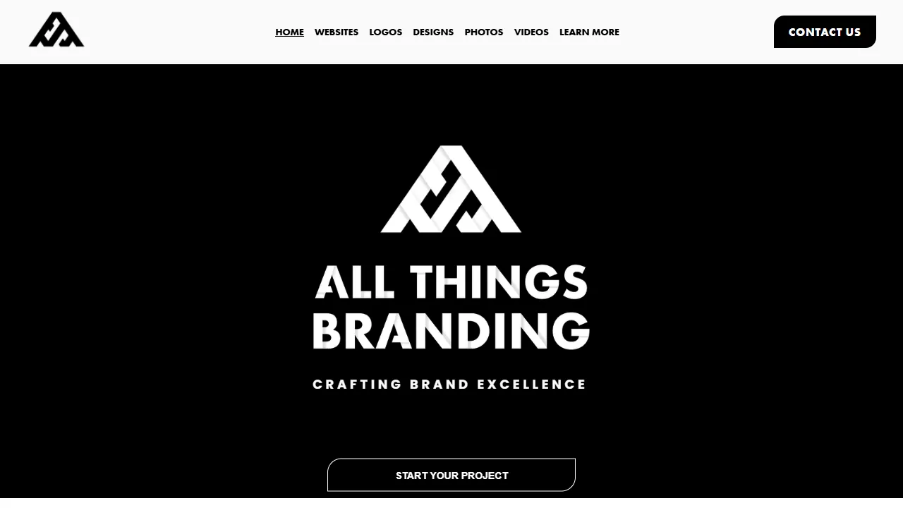 Screenshot of All Things Branding