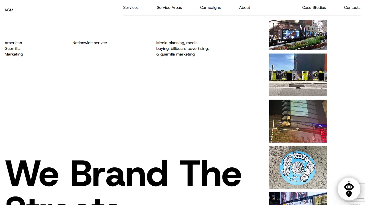 Screenshot of American Guerrilla Marketing