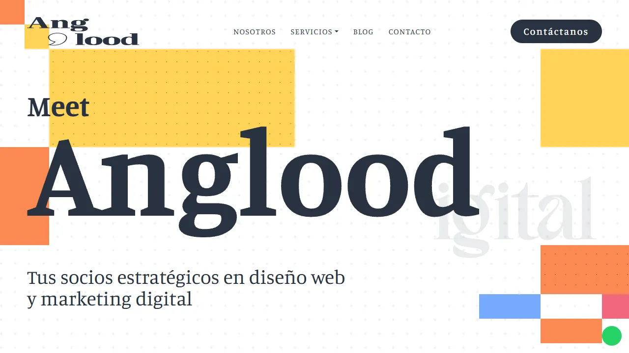 Screenshot of ✅️ Anglood Digital | Agencia de Marketing Digital