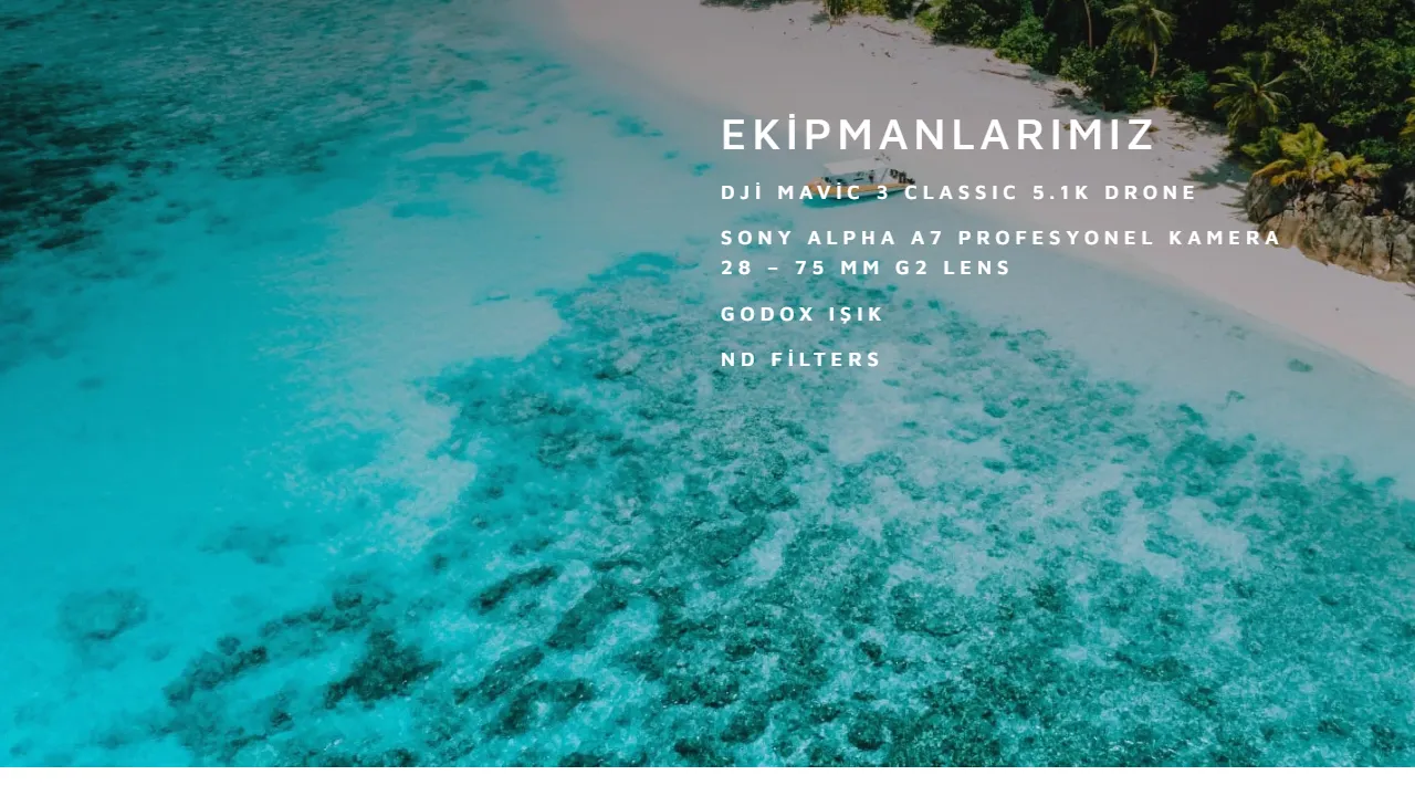 Screenshot of Antalya Drone Çekimi - Ahu Medya