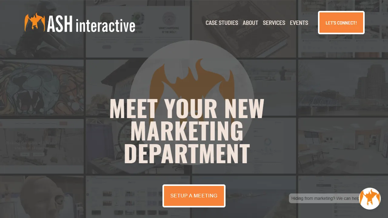 Screenshot of ASH Interactive