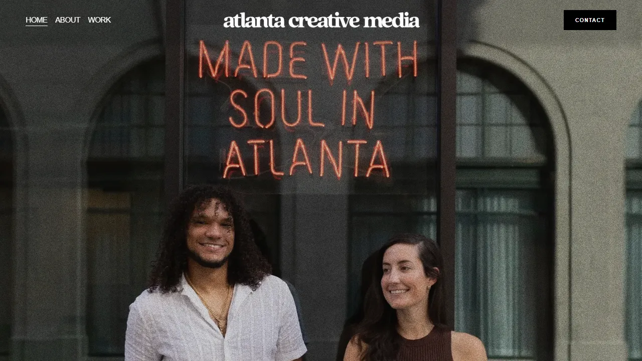 Screenshot of Atlanta Creative Media