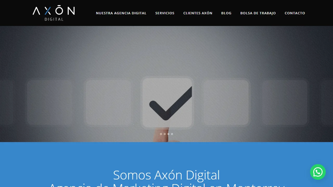 Screenshot of Axón Digital