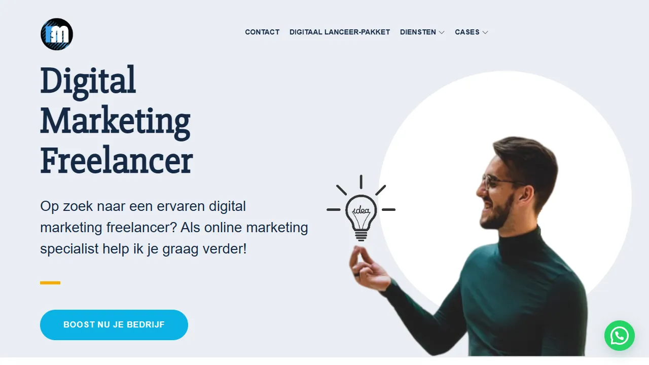 Screenshot of Bart Mortelmans