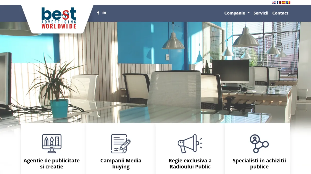 Screenshot of Best Advertising