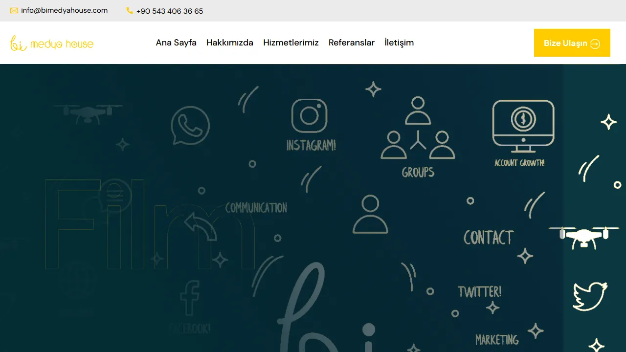 Screenshot of Bi Medya House