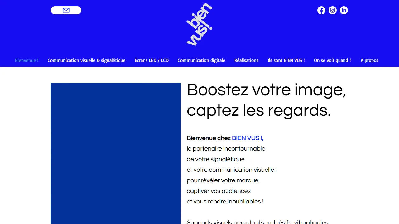 Screenshot of Bien Vus !