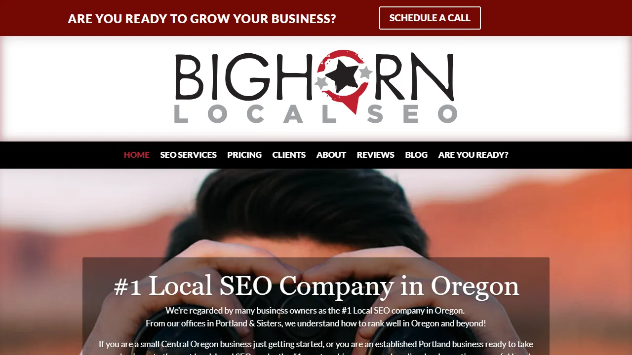 Screenshot of Bighorn Local SEO LLC