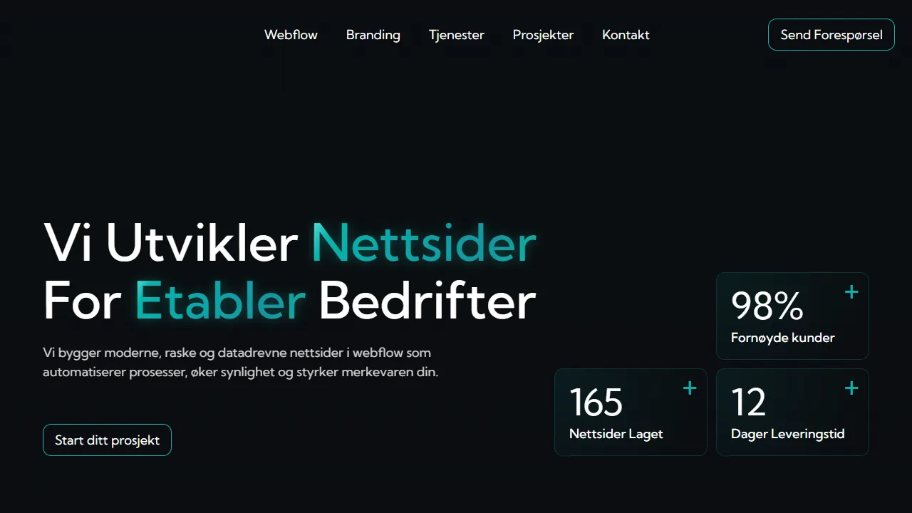 Screenshot of Borealis Webstudio