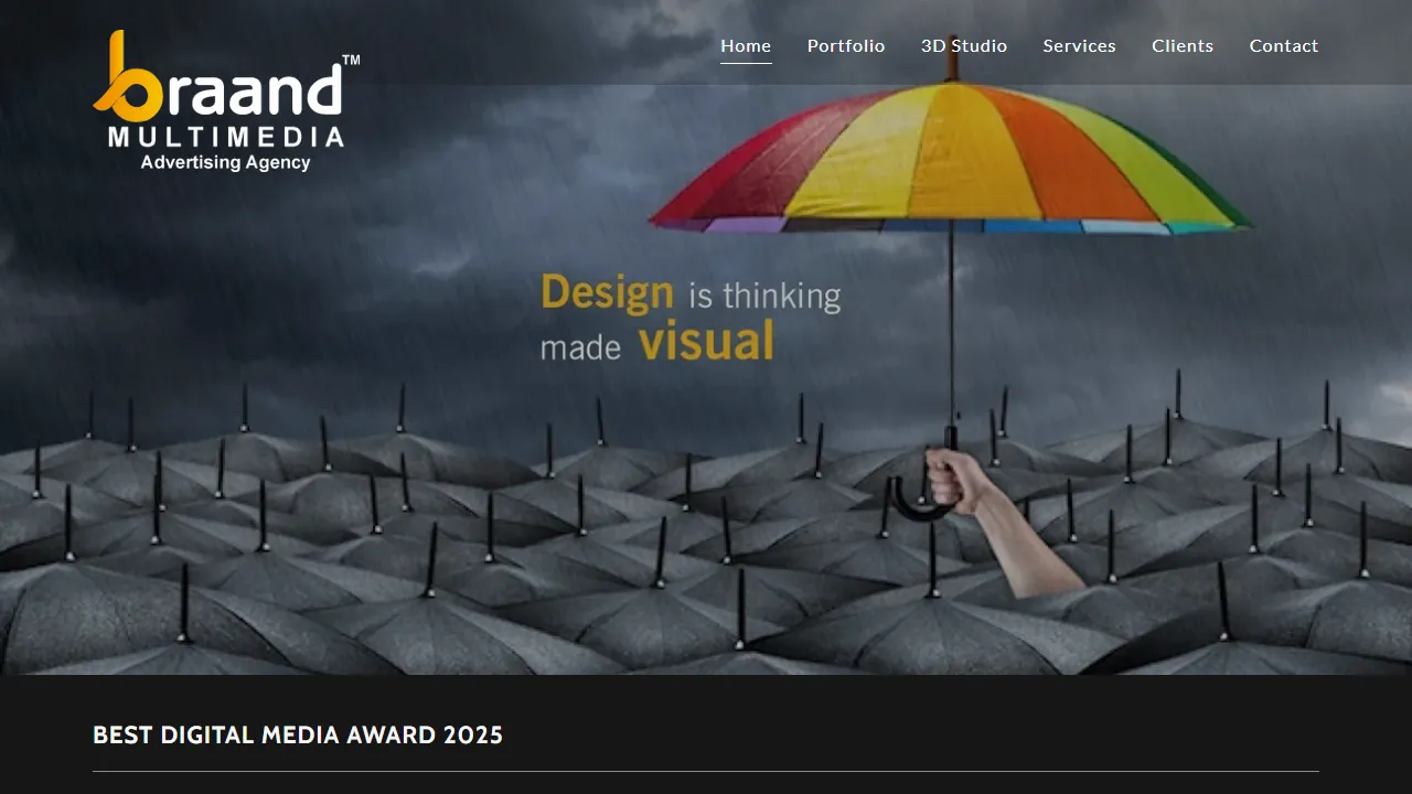 Screenshot of Braand Multimedia