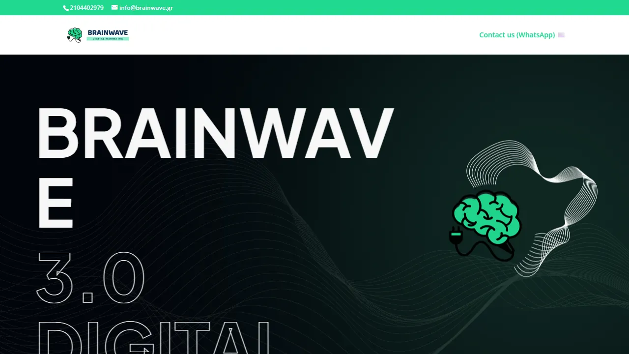 Screenshot of BrainWave™ Digital Agency | Digital Marketing & Advertising