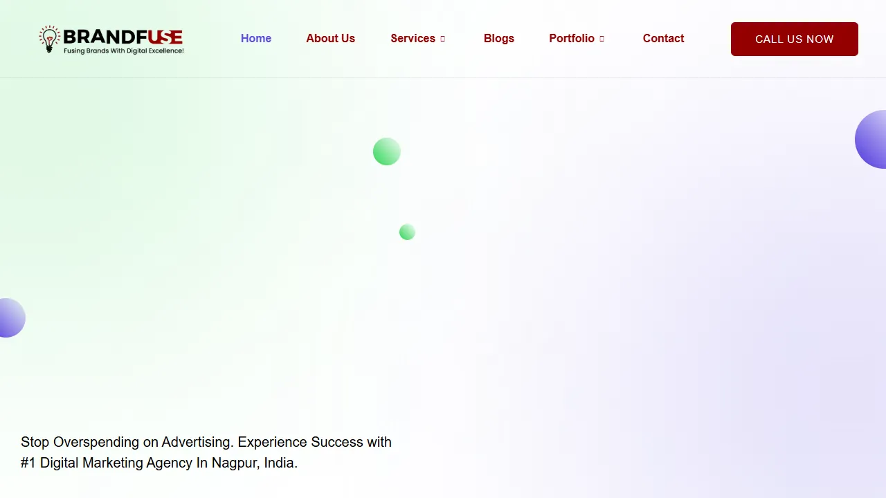 Screenshot of Brandfuse - Best Digital Marketing Agency In Nagpur
