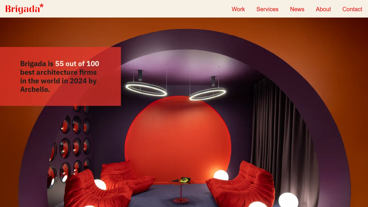 Screenshot of Brigada d.o.o.