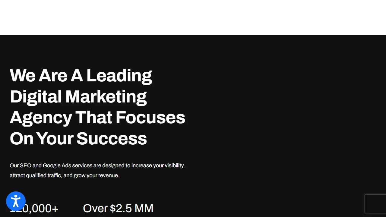 Screenshot of Bright Click Digital Marketing