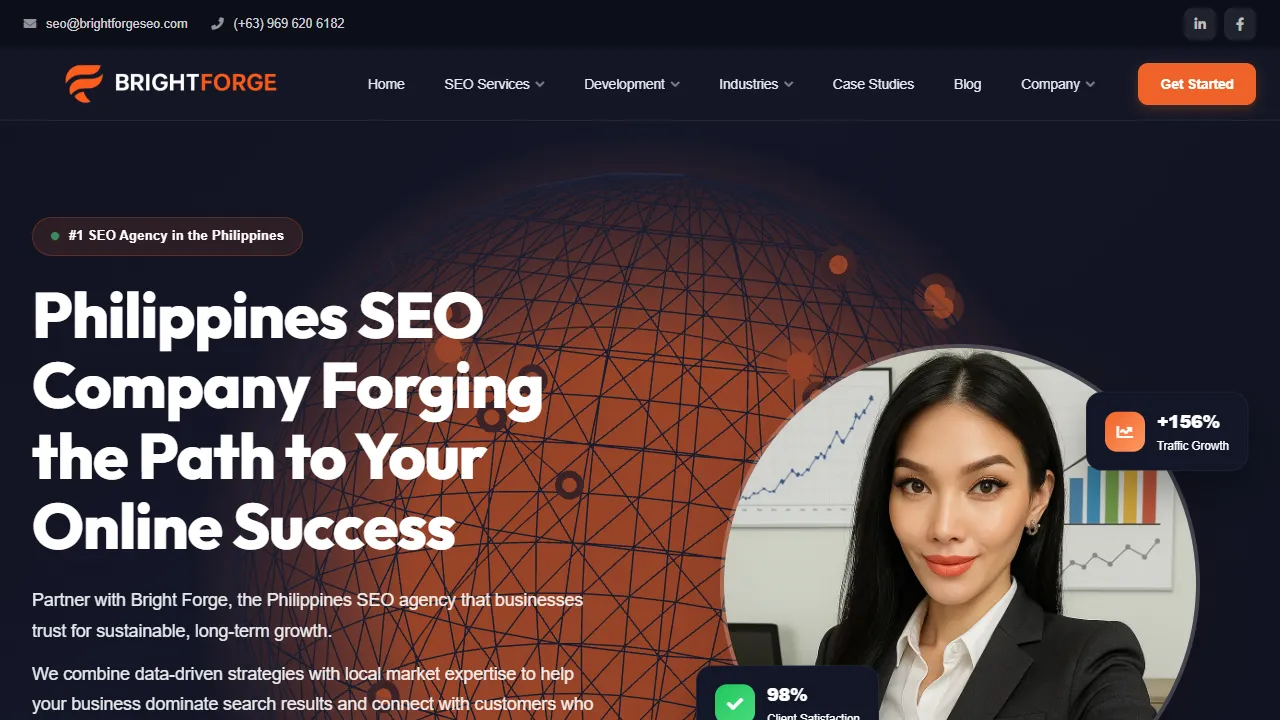 Screenshot of Bright Forge