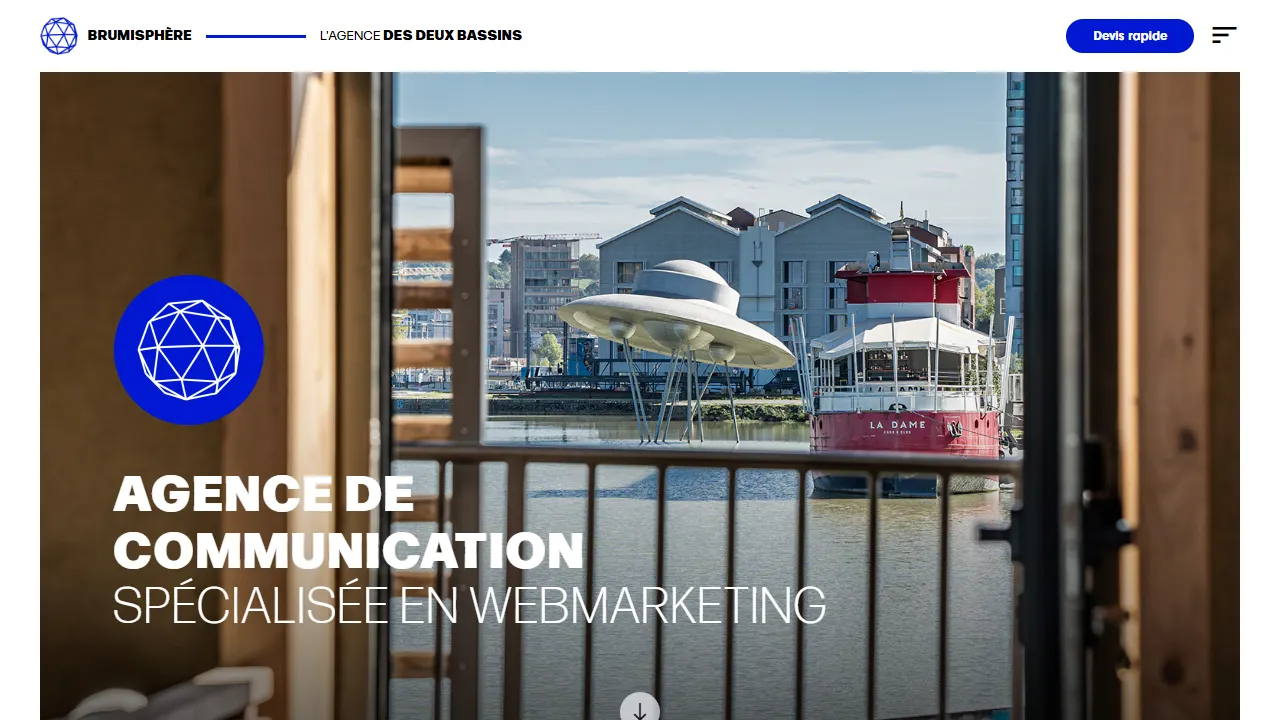 Screenshot of Brumisphère