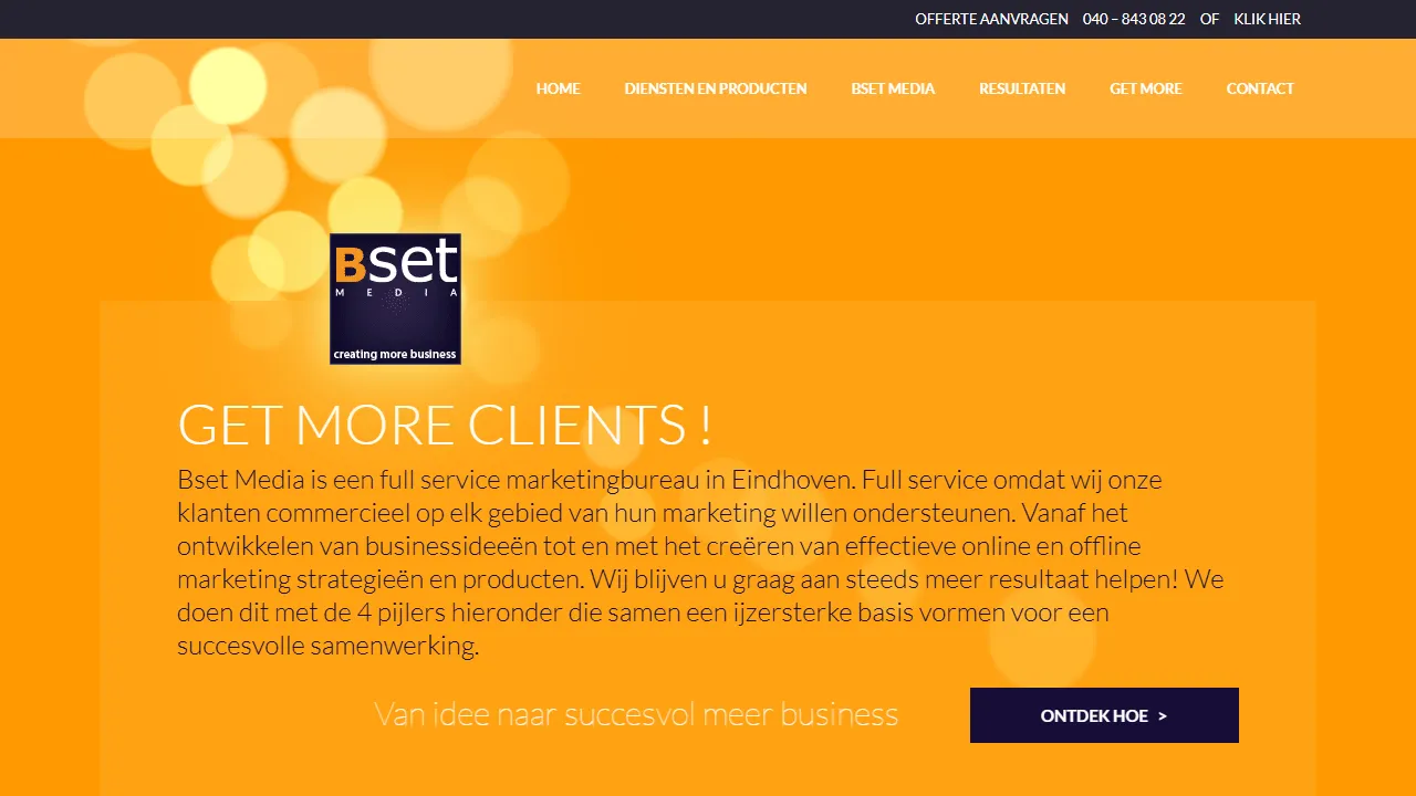 Screenshot of Bset Media