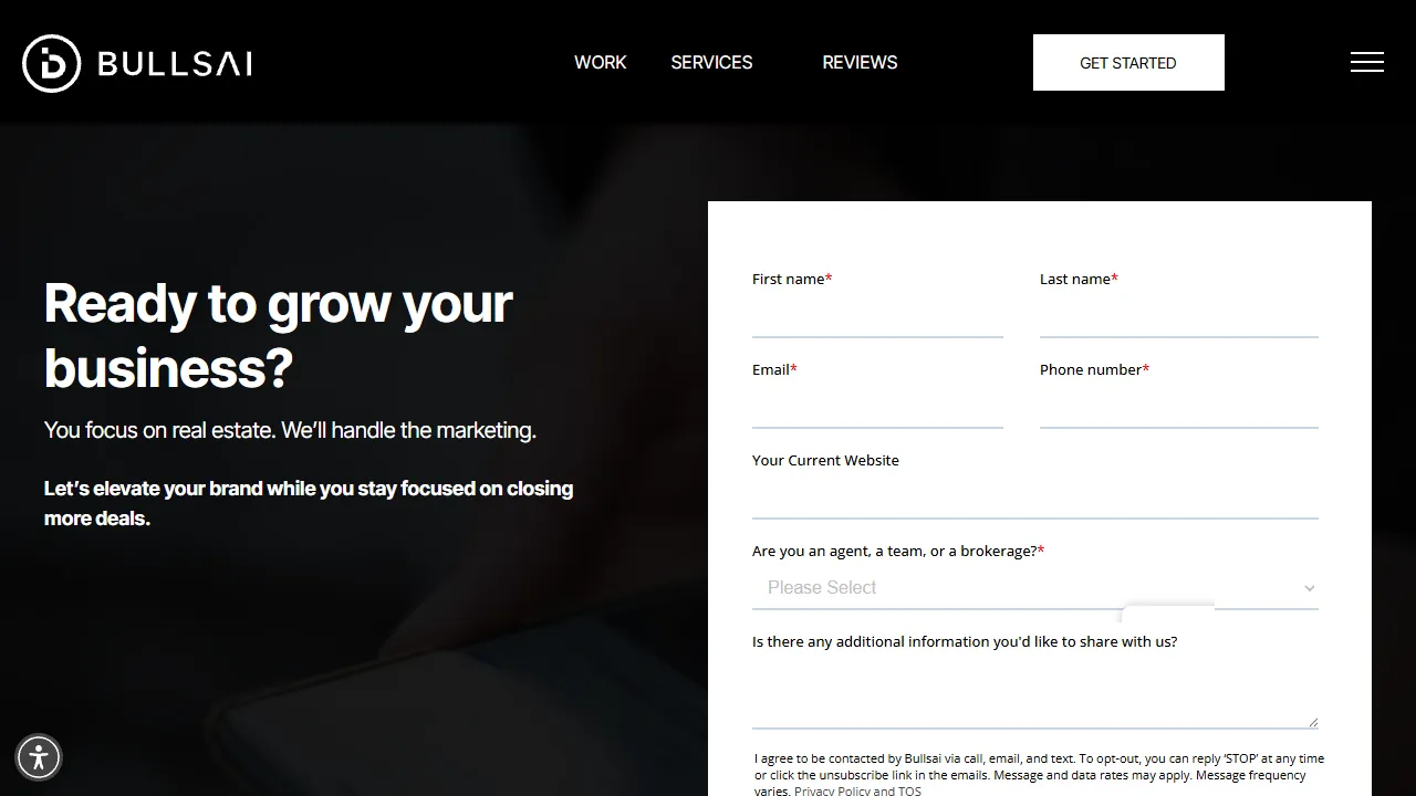 Screenshot of Bullsai