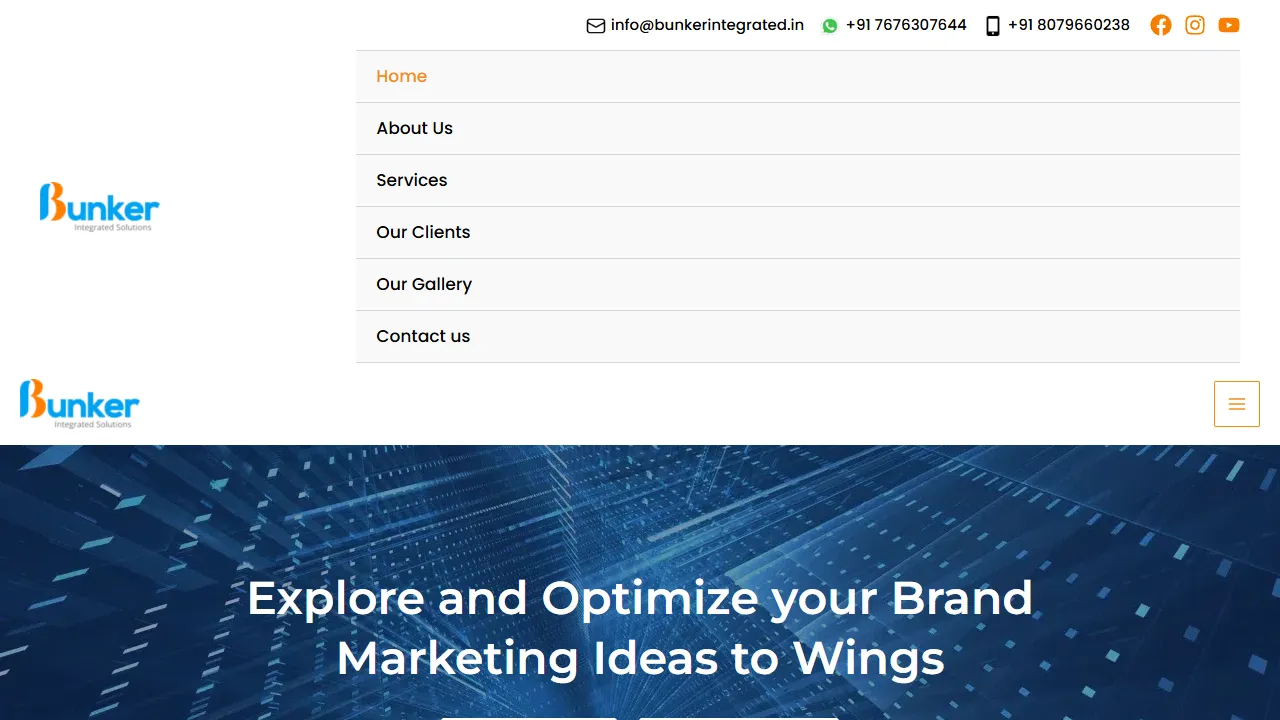 Screenshot of Bunker Integrated