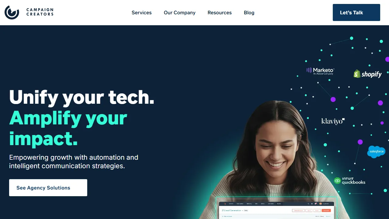 Screenshot of Campaign Creators