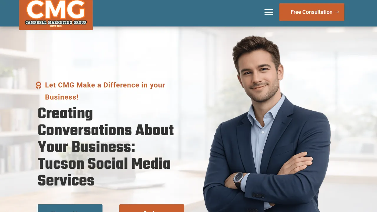 Screenshot of Campbell Marketing Group LLC