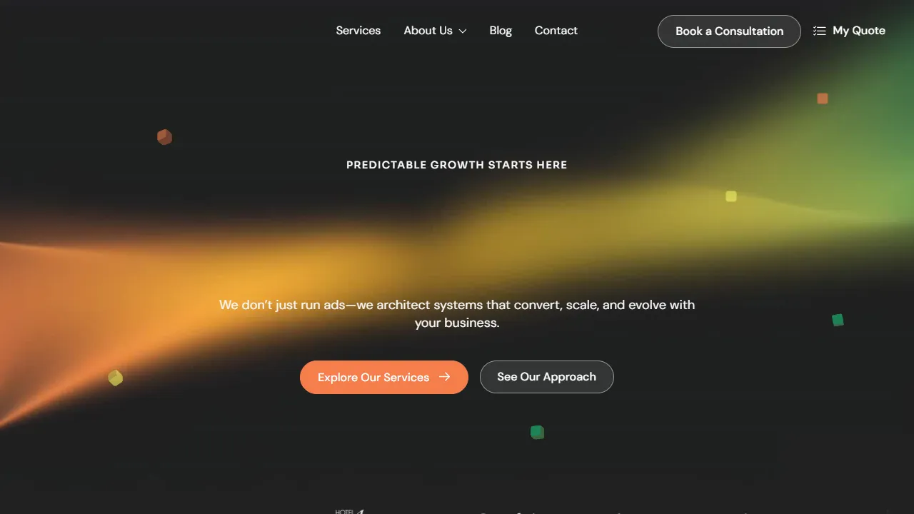 Screenshot of Catch Digital