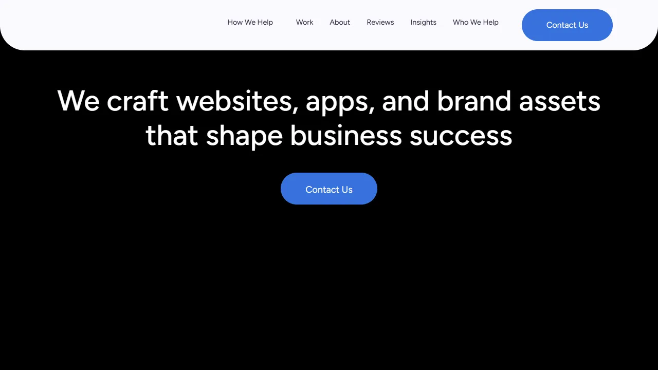 Screenshot of Charly Agency