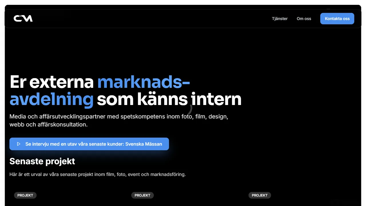Screenshot of Citymarketing Sverige AB
