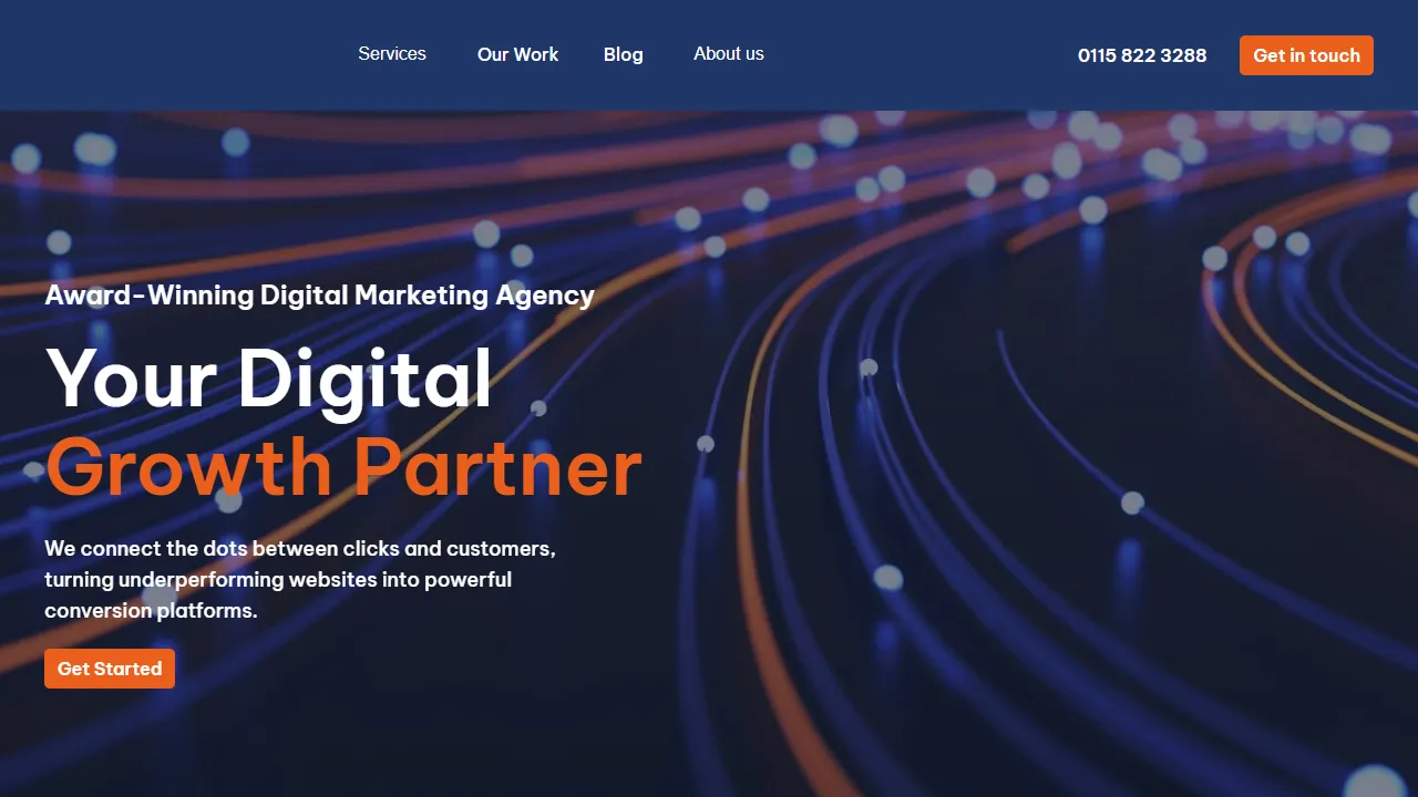 Screenshot of Clever Clicks Digital