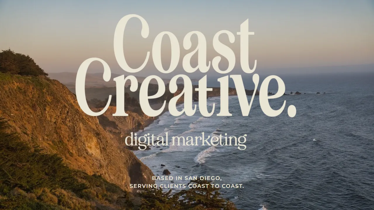 Screenshot of Coast Creative Digital Marketing Agency