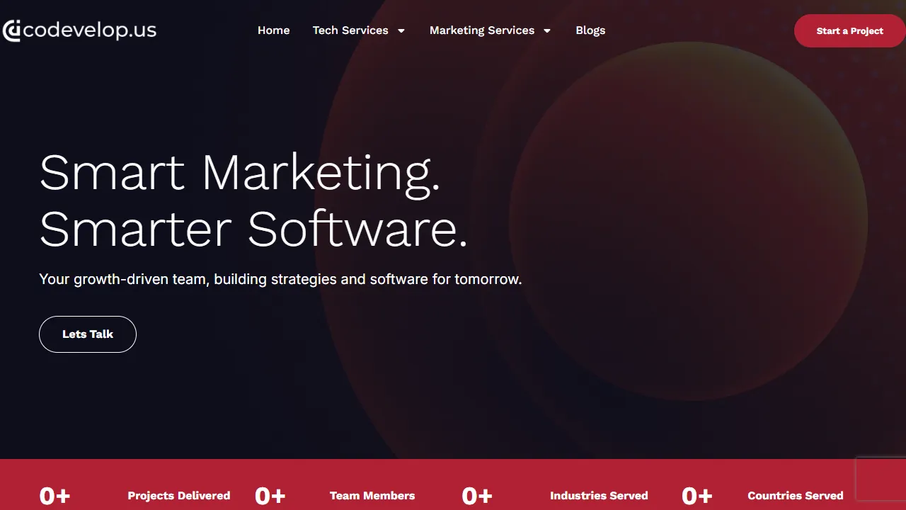 Screenshot of Codevelop us - Portland Web Development Agency | Digital Marketing Agency