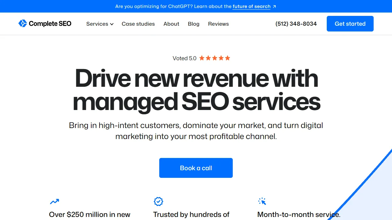 Screenshot of Complete SEO