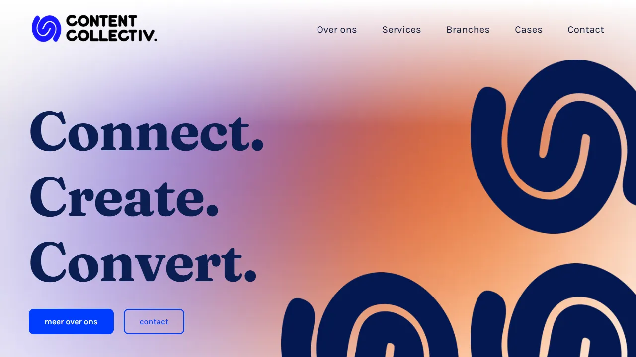 Screenshot of Content Collectiv