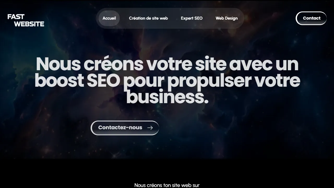 Screenshot of Création site internet 🖥️ à Lyon - SEO - Web Design