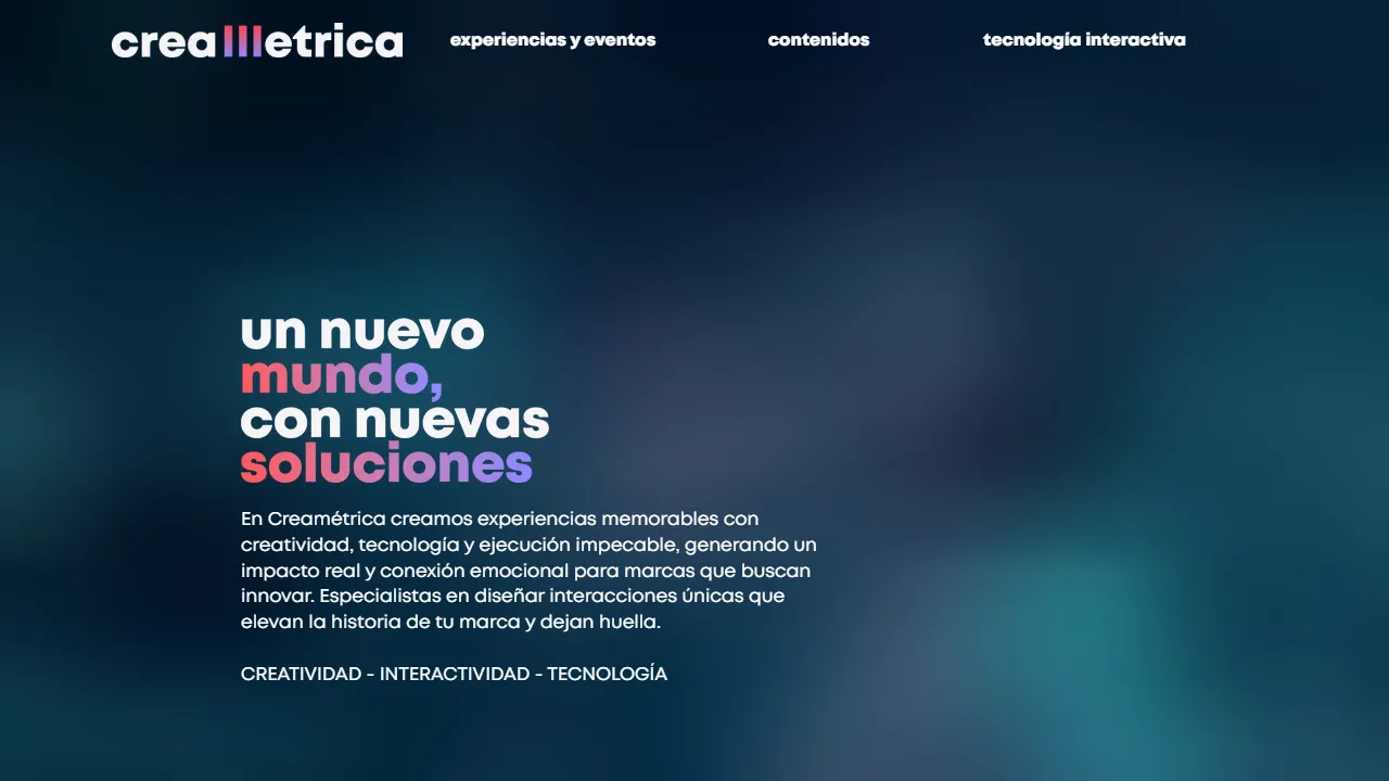 Screenshot of Creamétrica