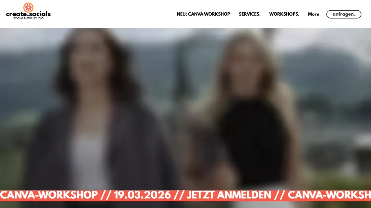 Screenshot of create.socials | Social Media Studio