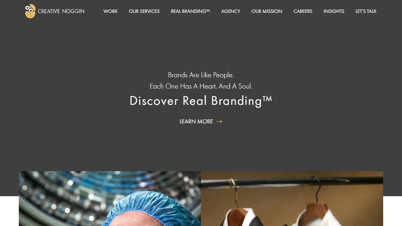 Screenshot of Creative Noggin